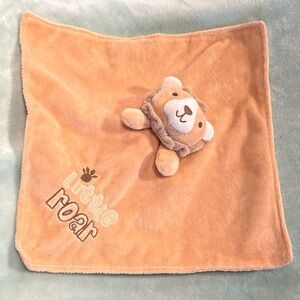 Baby Starters Lion Security Blanket Lovey Little Roar Rattle Plush Toy Safari